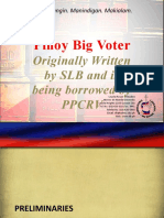 PPCRV Pinoy Big Voter NCR