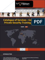 Catalogue of Services-Transitionsecurityacademy