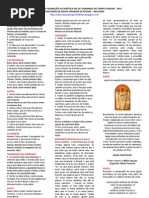 Cânticos para a Celebração Eucarística do 26º Domingo do Tempo Comum - 2011