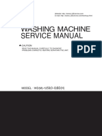 Washing Machine: Service Manual