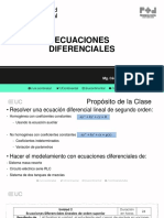 Semana 3 - Ecuaciones Diferenciales