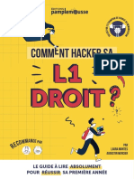 Extrait Comment Hacker Sa L1 Droit - Â© Ebook - by Editions Pamplemousse 2023