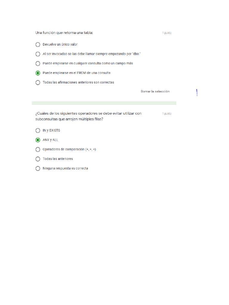 Examen Final SQL | PDF
