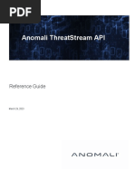 ThreatStream API Reference Guide