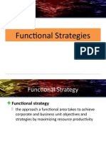 08 Strategy Formulation - Functional Strategies