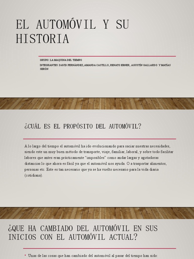 El Automóvil y Su Historia PARTE 2 PDF