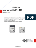 Esp32 s3 Mini 1 - Mini 1u - Datasheet - en
