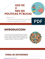 Grupo 2 - El Proceso de Toma de Decisiones en Políticas Públicas