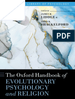 (Oxford Library of Psychology) James R. Liddle (Editor), Todd K. Shackelford (Editor) - The Oxford Handbook of Evolutionary Psychology and Religion-Oxford University Press (2021)