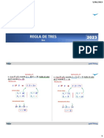 3ro Sem 2 Regla Tres 2023 CLASE