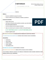 Ciencias Naturales - Los Seres Vivos 4to 2023