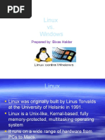 Linux Vs Windows