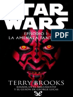 Star Wars - Saga Original 01 - Brooks - Terry Episodio I. La Amenaza Fantasma - 52166 - r1.0