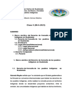 Marco Jurídico Del Derecho de Consulta de Los Pueblos Indígenas en Guatemala