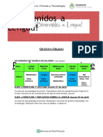 Lectura y Literatura - Lectura de Poesía - Poesías Que Van y Vienen 5° Grado