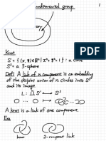 Knot Theory Class Note Part 1