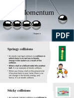 Y12 Chapter 6 Momentum