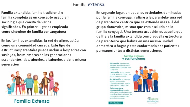 familia extensa- | PDF