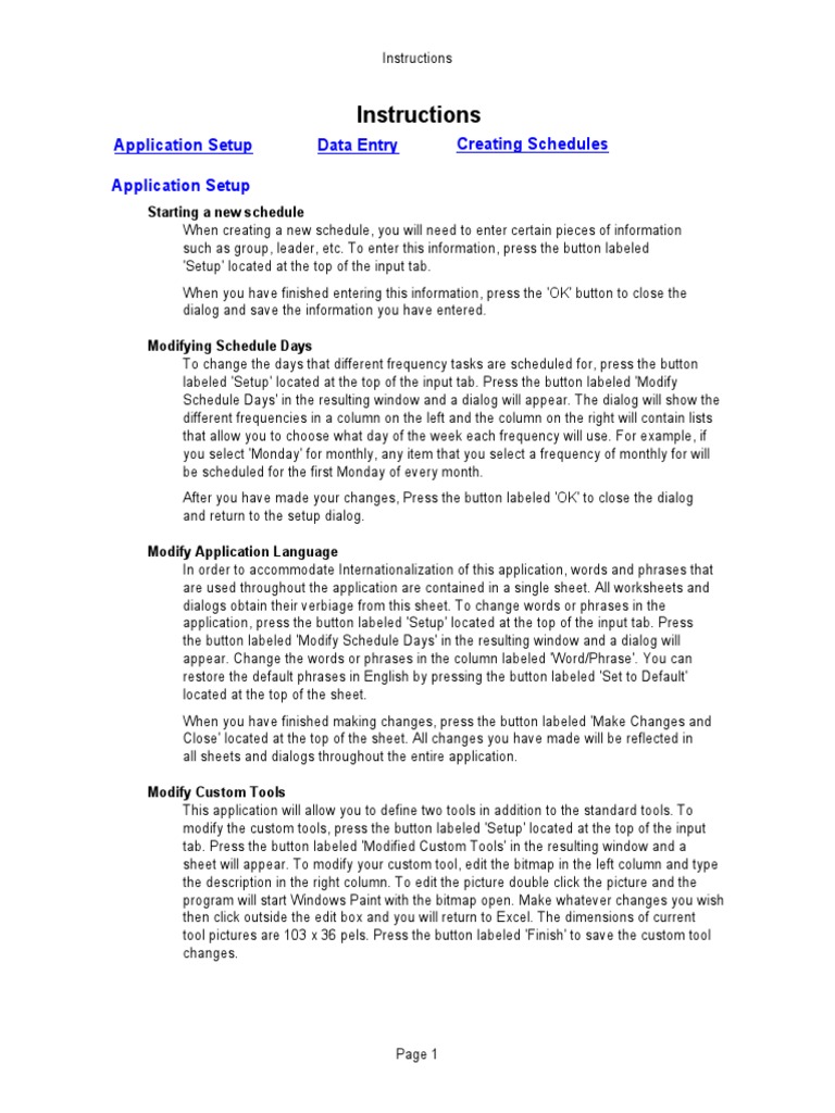 E-CIL Standards Application Setup Guide | PDF