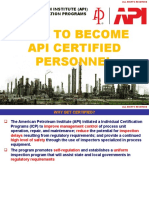 How To Become API Certified Personnel Presentation-211118