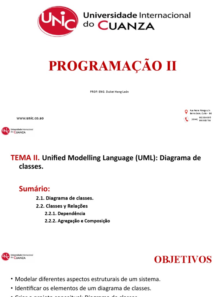 Aula 07-Diagrama UML | PDF
