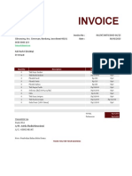 Kumpulan Invoice Rachel - 30 Juni Dulatip