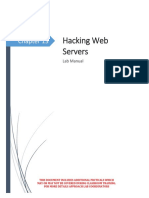 13 Hacking Webservers LabManual