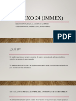 Anexo 24 (IMMEX)