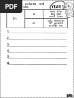 Y1 Sentence Table