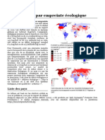 Liste Des Pays Par Empreinte Écologique - Wikipédia