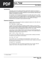TOC Analysis For Standard Methods 5310B - Shimadzu | PDF | Total ...
