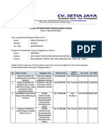 Surat Pengalaman Kerja - Harianto