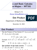 Matrices and Basic Calculus For Non Majors-MT161