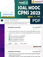 Paket 3 Soal Mooc Cpns 2023