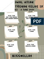 Green Aesthetic Weekly Schedule Planner Illustrated A4 Document