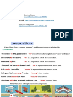 Clase para Enviar - Prepositions