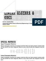 Matrices (Contd)