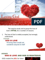 Lesson 3 Justify The Significance of Loving God 2