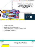 Materi Pengelolaan Vaksin Di Ifp - 30 Mei 2023, Utk Presentasi