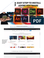Step Install Software Adobe