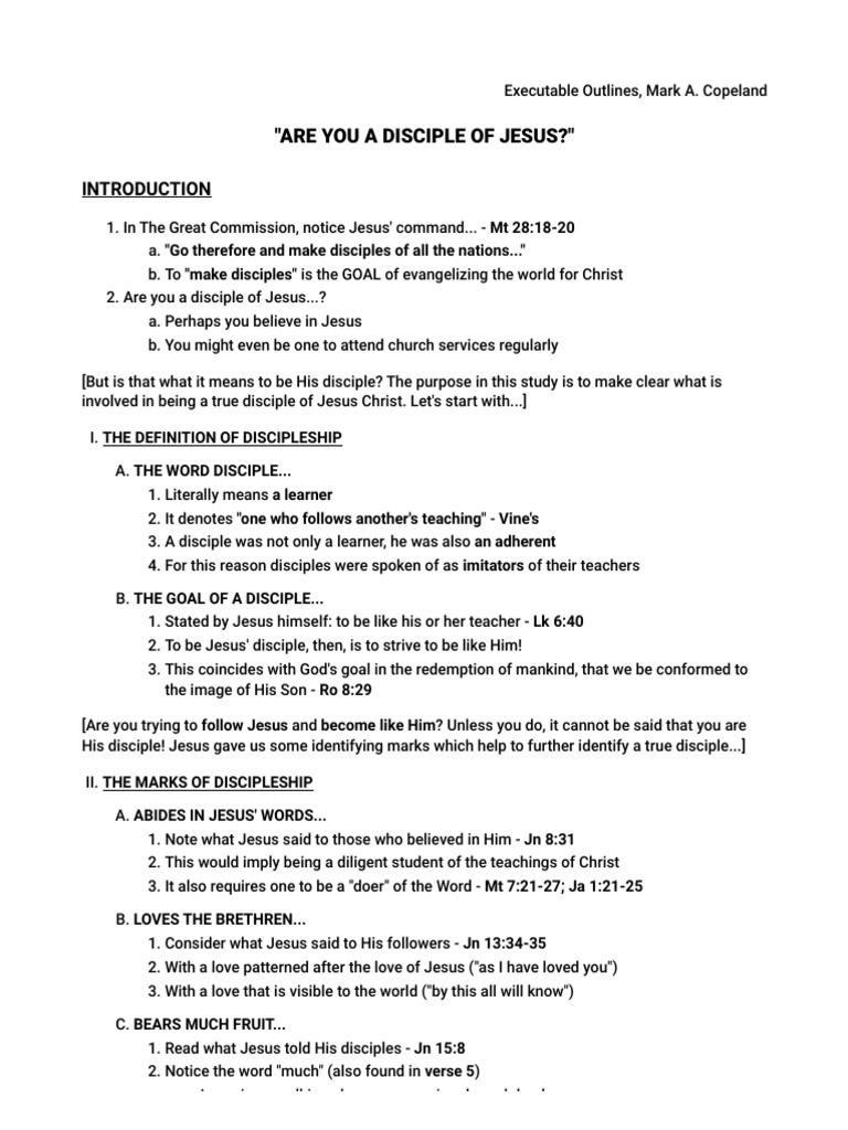 topical-sermons-are-you-a-disciple-of-jesus-pdf