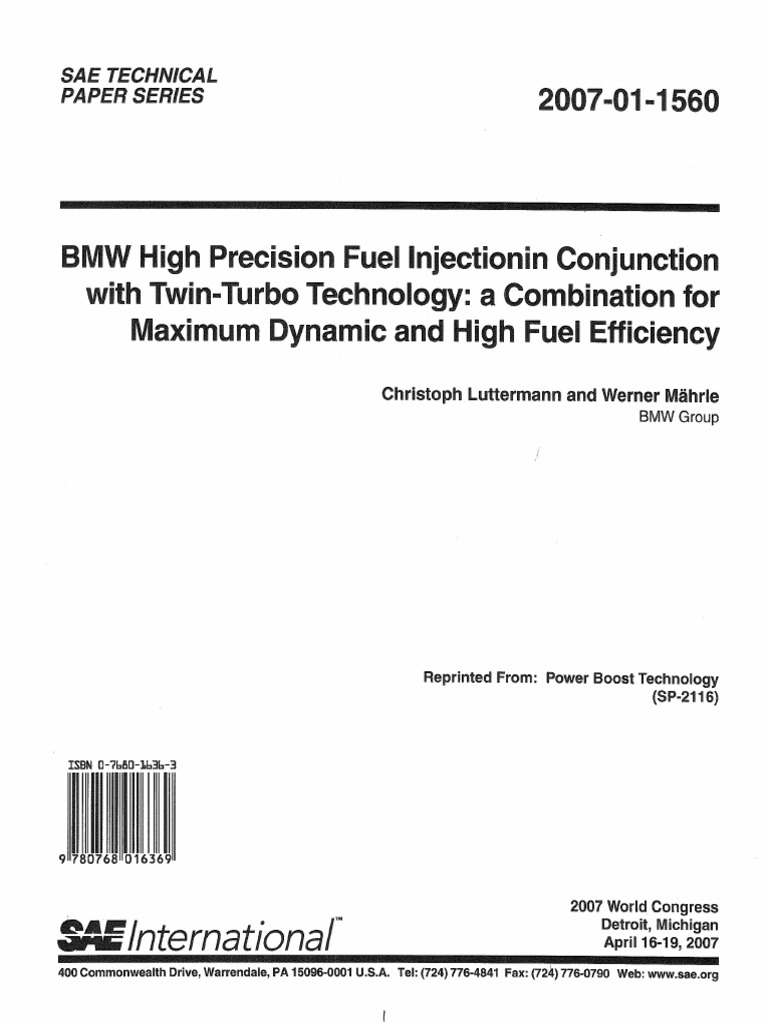 Bmw Di Turbo PDF
