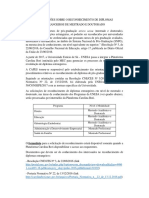 Informações Sobre Reconhecimento Diplomas Estrangeiros Site