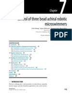 Control of Three Bead Achiral Robotic