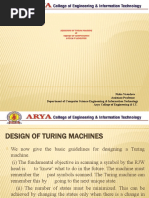 4.DESIGNING OF TURING Machine