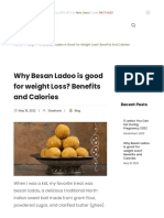 Why Besan Ladoo Is Good For Weight Loss - Benefits and Calories - Mitahara