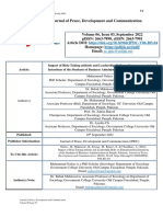 Impact of Risk-Taking Attitude and Leadership Skills On Entrepreneurial Intentions of The Students of Business Administration in Punjab, Pakistan