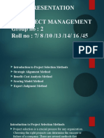 Presentation of It Project Management