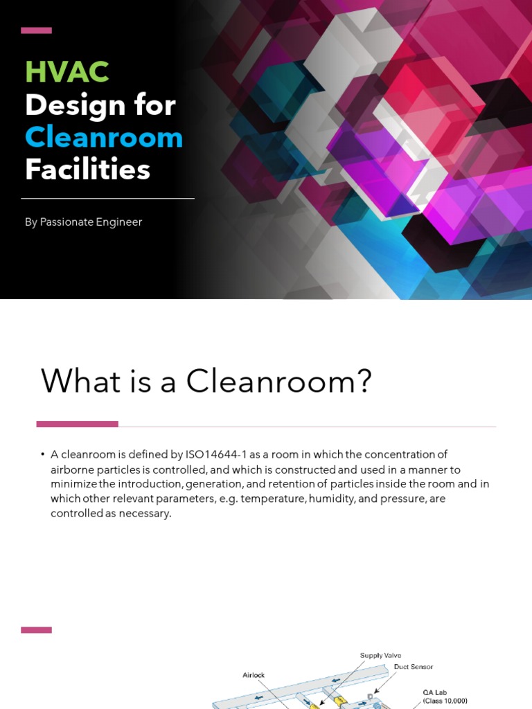 Clean room HVAC design presentation | PDF