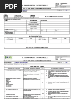 HSE-RA-029 Straight and Cut Operation - Rev 0